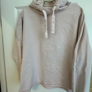 Frank & Eileen Cream Crew Neck Sweater